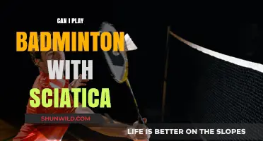 Badminton with Sciatica: Is It Possible?