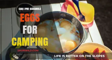 Pre-Scrambled Eggs for Camping: A Time-Saving Breakfast Hack