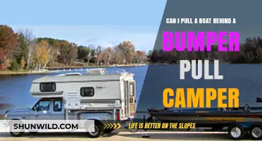 Can You Safely Tow a Boat Behind a Bumper Pull Camper?