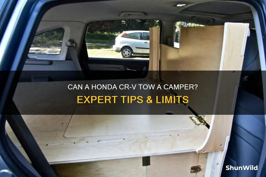 can i pull a camper with my honda crv