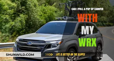 Can a Subaru WRX Tow a Pop-Up Camper? Find Out Here