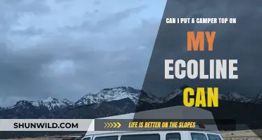 Can You Install a Camper Top on Your Ecoline Van?