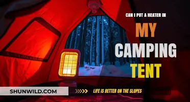 Safe Tent Heating: Can You Use a Heater While Camping?