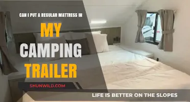 Regular Mattress in Camping Trailer: Pros, Cons, and Practical Tips
