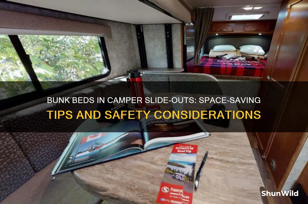 can i put bunks in camper slide out