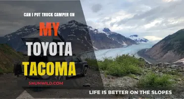 Can You Safely Mount a Truck Camper on a Toyota Tacoma?
