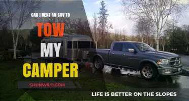 Renting an SUV for Towing: Can It Handle Your Camper?