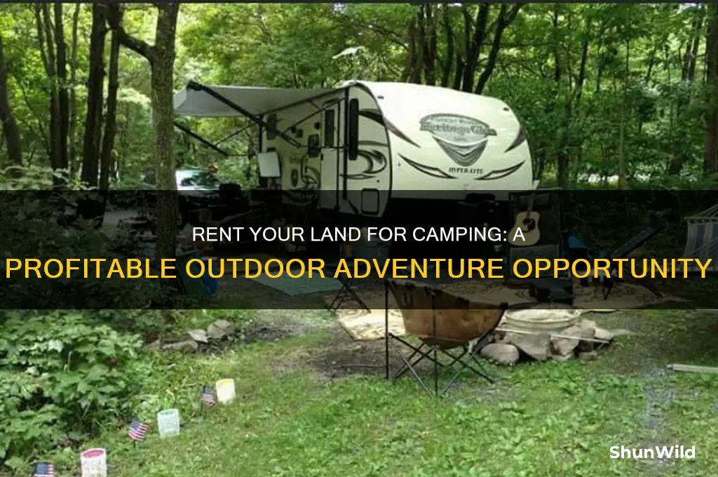 can i rent my land for camping