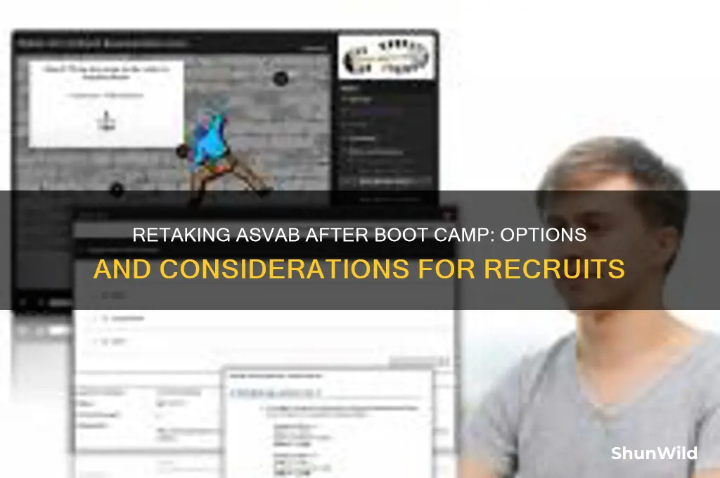 can i retake the asvab after boot camp