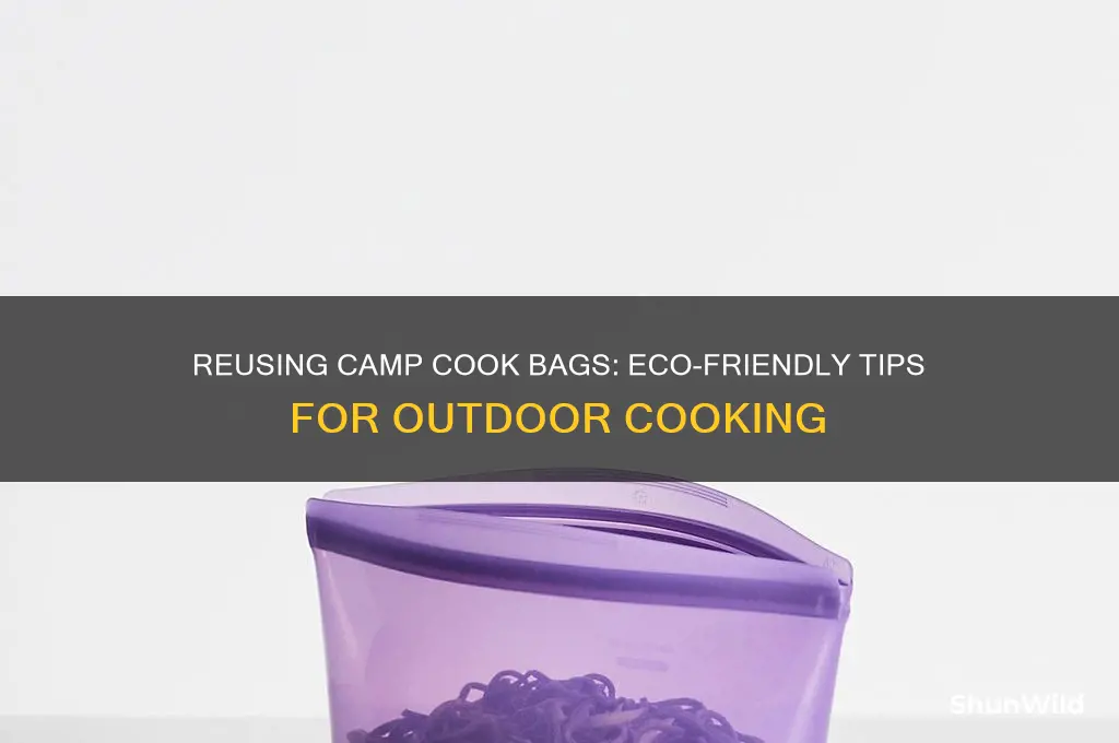 can i reuse camp cook bags