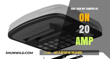 Running Camper AC on 20 Amp: Is It Possible and Safe?
