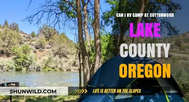 RV Camping at Cottonwood Lake, Oregon: What You Need to Know