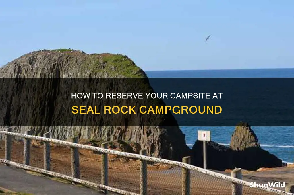 can i save my camp spot at seal rock campground