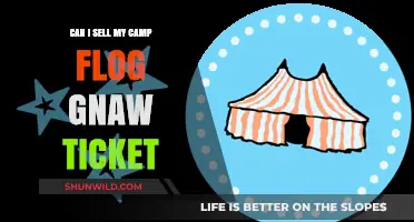Selling Your Camp Flog Gnaw Ticket: Tips and Guidelines