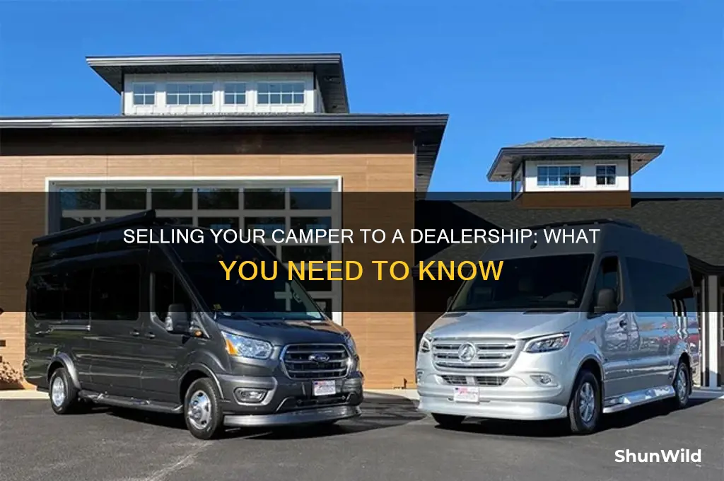 can i sell my camper to a dealership