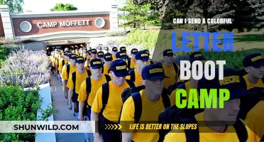 Brighten Boot Camp Mail: Sending Colorful Letters to Recruits