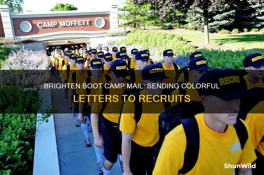 can i send a colorful letter boot camp