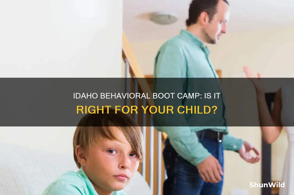 can i send my kid to idaho behavioral boot camp