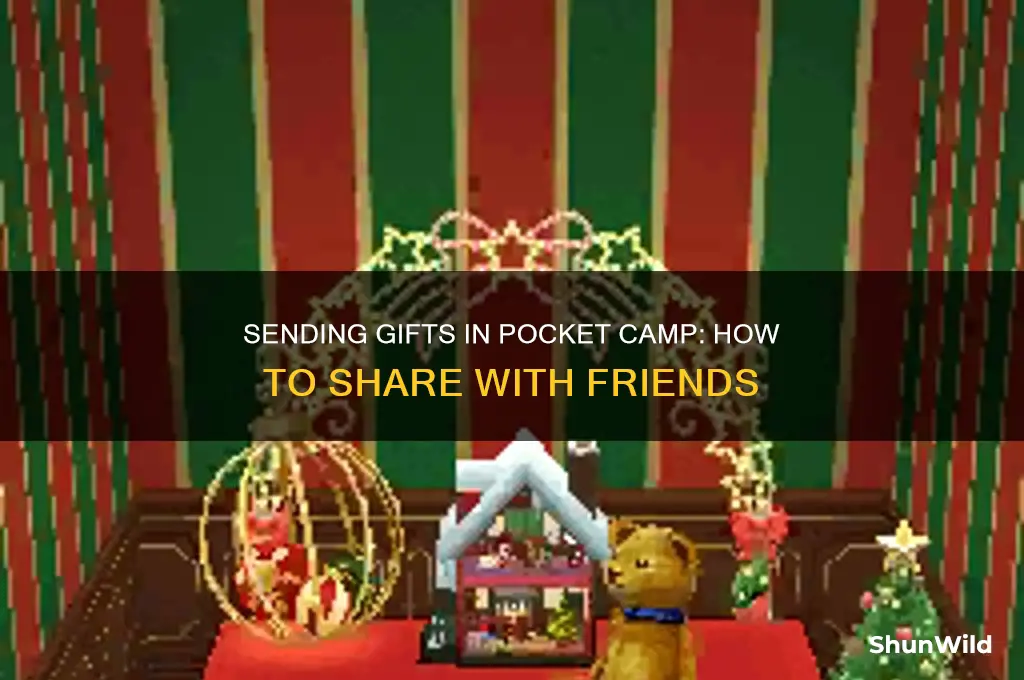 can i send things to my friends pocket camp