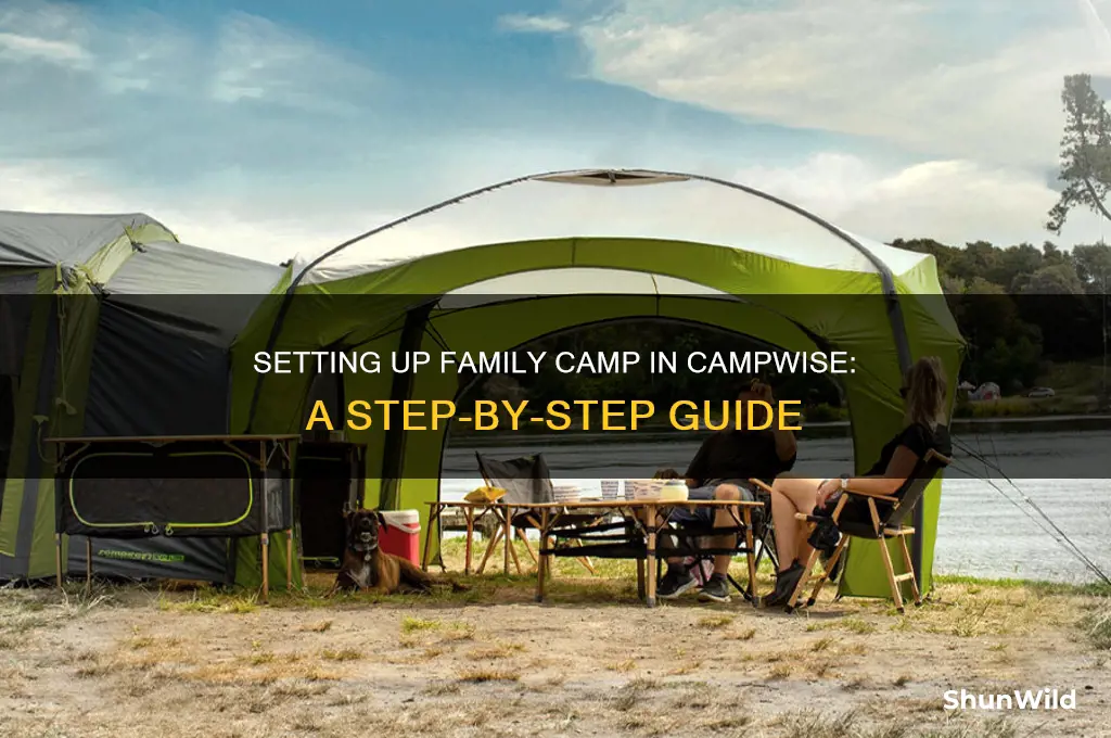can i set up family camp in campwise