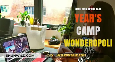 Can I Still Register for Last Year's Camp Wonderopolis?
