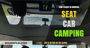 Sleeping in the Driver's Seat: Car Camping Tips and Safety