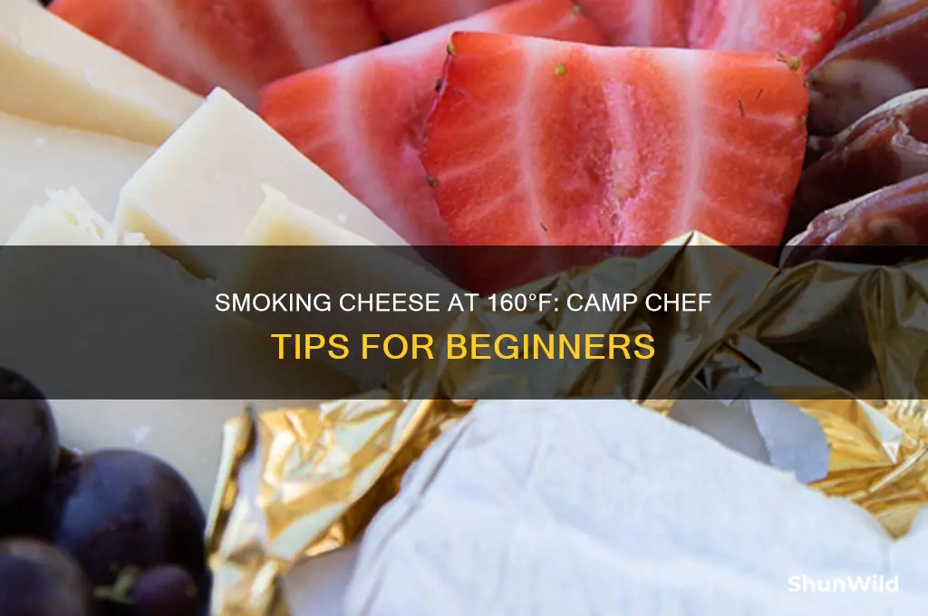 can i smoke cheese at 160 camp chef