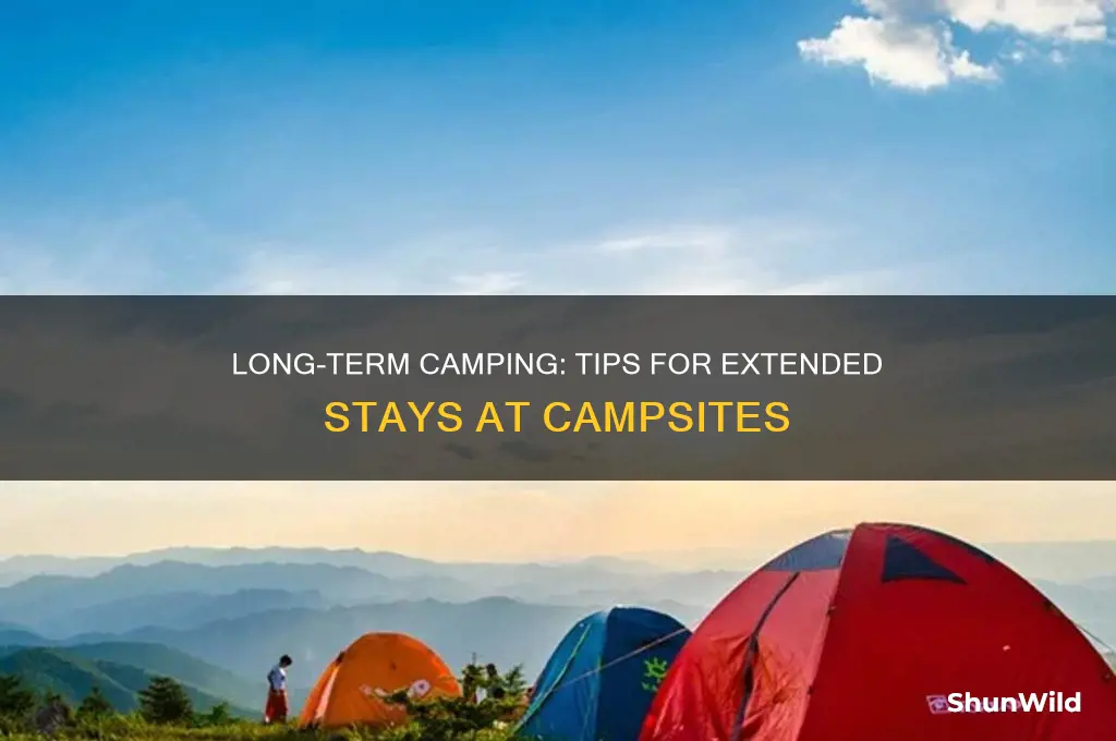 can i stay at a camp site long term