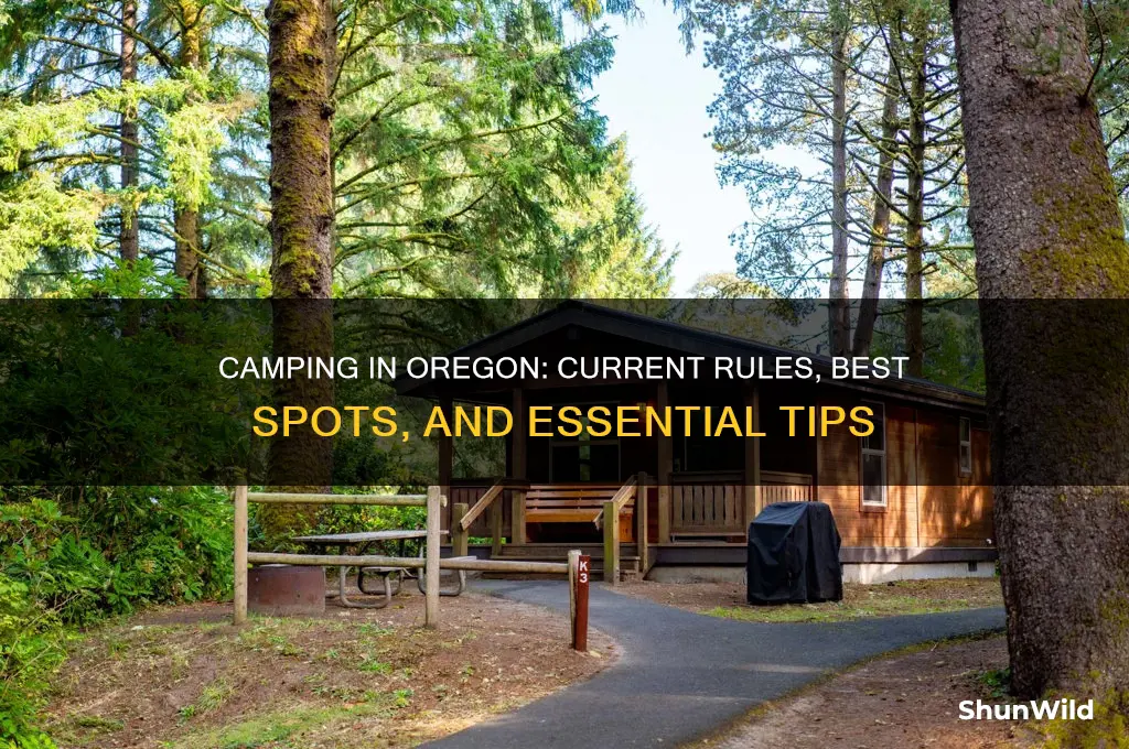 can i still camp in oregon