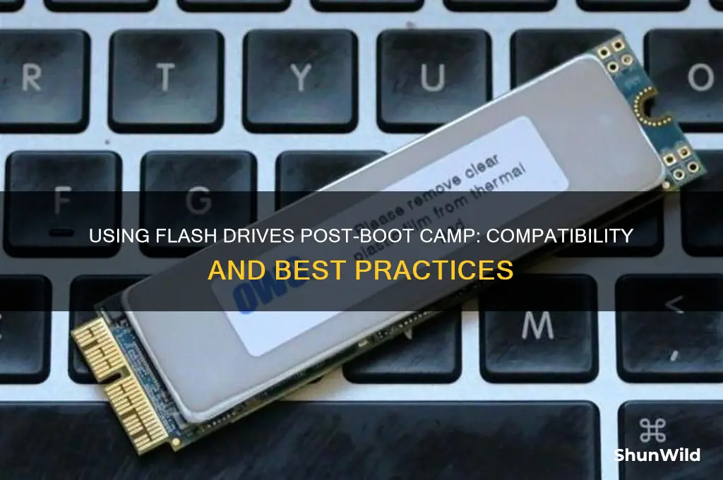 can i still use my flash drive after boot camp
