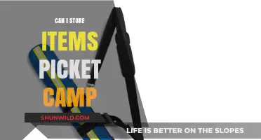 Storing Items in Picket Camp: Tips and Best Practices