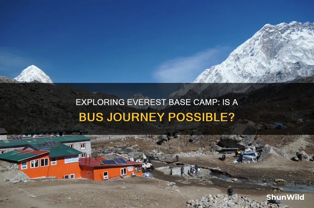 can i take a bus to everest base camp