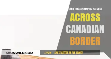 Crossing the Canadian Border with a Camping Hatchet: What You Need to Know