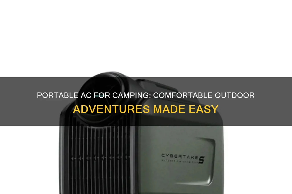 can i take a portable ac camping