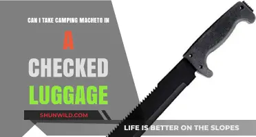 Packing a Camping Machete: Checked Luggage Rules and Tips