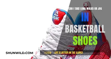 Basketball Shoes: Good for Long Walks or Jogging?