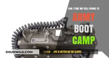 Cell Phones at Army Boot Camp: What Are the Rules?
