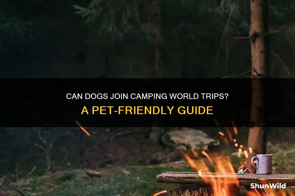 can i take my dog to camping world