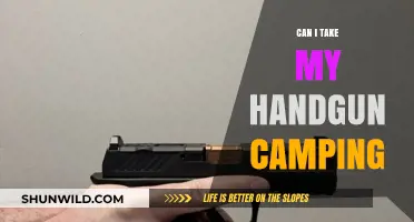 Can I Bring My Handgun Camping? Legal and Safety Considerations