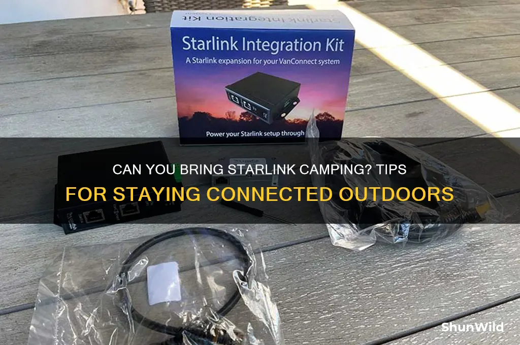 can i take my home starlink camping