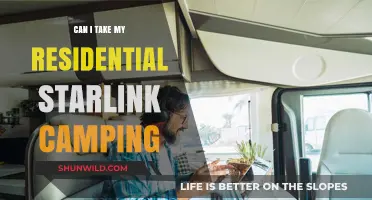 Can You Use Residential Starlink for Camping? What to Know