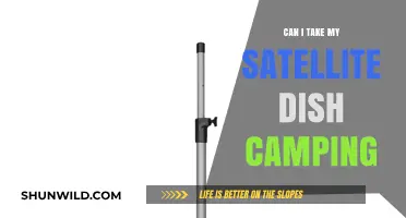 Can You Bring Your Satellite Dish Camping? Tips and Tricks