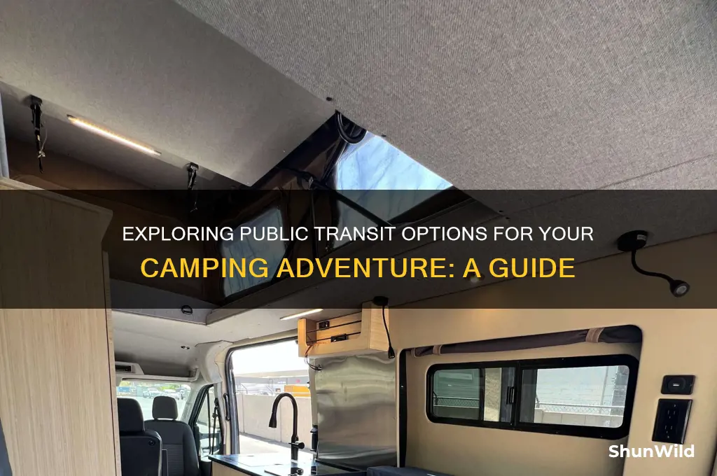 can i take public transit to camp