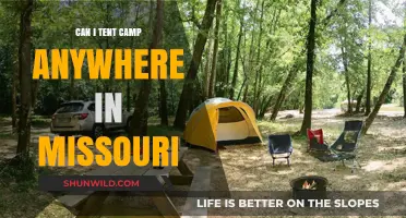 Tent Camping in Missouri: Where Are You Allowed to Set Up?