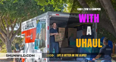 Can You Tow a Camper with a U-Haul? Essential Tips