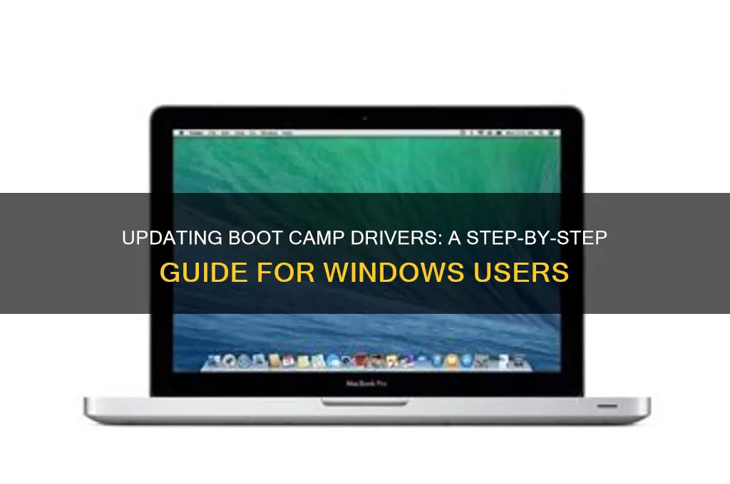 can i update drivers in boot camp