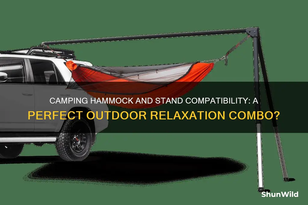 can i use a camping hammock with a hammock stand