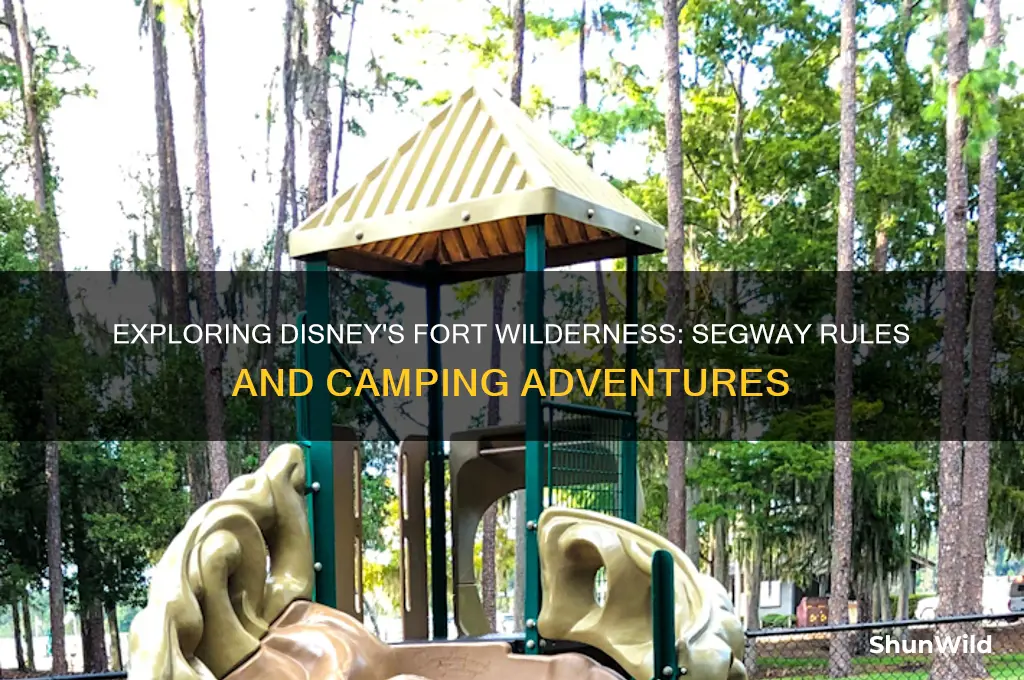 can i use a segway at disney fort wilderness camping