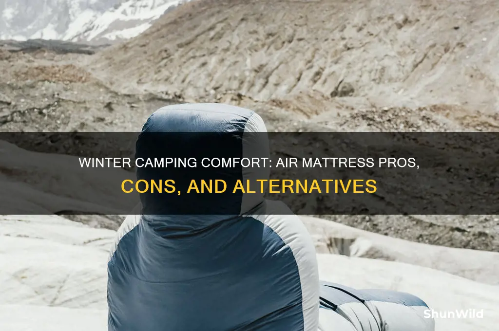 can i use an air matress for winter camping