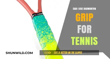 Badminton Grip for Tennis: Is It a Good Idea?